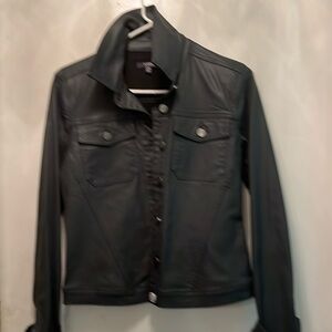 NYDJ, xxs Coated Cotton very fitted jacket